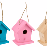 LIFETIME GARDEN Madárodu ház fa színes 3 féle thumbnail 5
