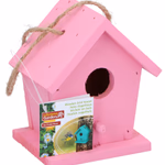 LIFETIME GARDEN Madárodu ház fa színes 3 féle thumbnail 3