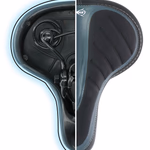 DUNLOP kerékpár nyereg 24x21cm city/tour  thumbnail 7