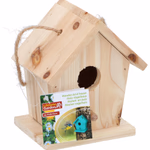 LIFETIME GARDEN Madárodu ház fa színes 3 féle thumbnail 2