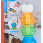 PET TOYS Kutyajáték csont formájú falat adagolós 47 x 47 x 175 mm thumbnail 1