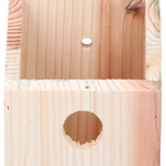 LIFETIME GARDEN Madár fészkelő, fa házikó 22cm, fára thumbnail 4