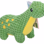 PET TOYS Kutyajáték plüss dínó 4féle; 17x20x5cm 189g  thumbnail 1