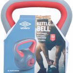 UMBRO Kettlebell 4kg 19,5x14,5x22cm  thumbnail 2