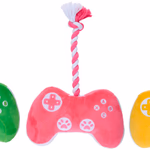 PET TOYS Kutyajáték kötél +kontroller 3féle 32x23x7cm 120g  thumbnail 1