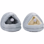 PET COMFORT Macska plüss fekhely-barlang labdával. 42x40x38cm 2 színben thumbnail 1
