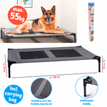 PET COMFORT Kutya fekhely lábakon álló 106x761x17cm hordozó zsákkal thumbnail 1