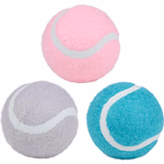 PET TOYS Kutya teniszlabda 3 db-os; 3 féle Ø6,5cm 6x6x6cm/db