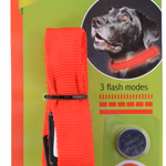 PET COMFORT Világító LED-es kutya nyakörv, piros-kék-zöld színekben
 thumbnail 3
