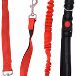 PET TREATMENT Rugalmas futó póráz övvel, 160-190 cm thumbnail 2