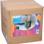 PET COMFORT Cicaház és zsámoly 2az1-ben, henger formájú, 33x33x44cm thumbnail 4