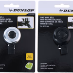 DUNLOP mini kerékpár csengő ALU, 35mm, fekete és ezüst verzióban.
 thumbnail 1