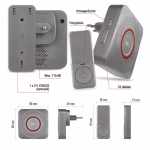 GoSmart Vezeték nélküli csengő wifivel thumbnail 2