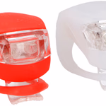 DUNLOP kerékpár lámpa szett szilikon 2db 4xCR2032 (tartozék)  thumbnail 4