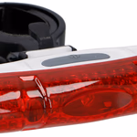 DUNLOP kerékpár hátsó lámpa 5 LED, 3 funkciós, 2xAAA (nem tartozék) thumbnail 1