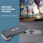 UMBRO Aerobic step pad 70x30x11cm H10x15cm, 200kg terhelhetőség  thumbnail 3