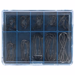 Horgász horog szett 100db, 5 méret - FISH ACTIVE thumbnail 2