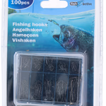 Horgász horog szett 100db, 5 méret - FISH ACTIVE thumbnail 1