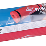 UMBRO csúszásgátlós Yoga / fitness matrac szállítószalaggal, piros, 190x58x1cm 680gr thumbnail 2