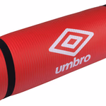 UMBRO csúszásgátlós Yoga / fitness matrac szállítószalaggal, piros, 190x58x1cm 680gr thumbnail 1