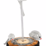 PET TOYS Rugós egér játék macskáknak, 14x25cm thumbnail 3