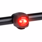 DUNLOP Kerékpár lámpa szett szilikonos 2db-os, első, hátsó, 2X2032 elemmel, 3,5x3,0x3,3cm 25gr, 3V, 230 mAh thumbnail 4