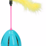 PET TOYS Keljfeljancsi macskajáték élénk színekben thumbnail 2