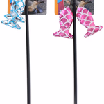 PET TOYS Macska játék pálcás 47 cm 2x hal, 2 változatban thumbnail 1