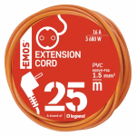 EMOS lengőkábel 25 m / 1 aljzat / narancssárga / PVC / 250 V / 1,5 mm2 thumbnail 2