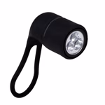 DUNLOP Kerékpár lámpa hátsó szilikonos, 3,0x5,0x3,0cm 30gr, 2XCR2032 elemmel, 3V, 230 mAh thumbnail 2