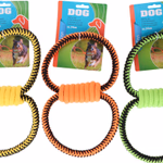 PET TOYS Kutyajáték - hurok 34cm, 3 színben thumbnail 1