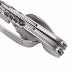 CAMP ACTIVE Kemping evőeszköz szett 6in1, 3x10cm összecsukva thumbnail 1