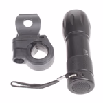 DUNLOP kerékpár első lámpa, villogó és zseblámpa, 9LED  thumbnail 2