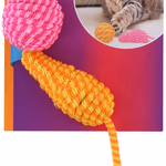 PET TOYS Macskajáték egér és labda (2db) 2 színben  thumbnail 1