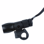 DUNLOP kerékpár első lámpa, villogó és zseblámpa, 9LED  thumbnail 3