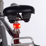 DUNLOP kerékpár lámpa szett 2LED 3 funkciós szilikon elemmel (2x2032)  thumbnail 2