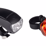 DUNLOP Kerékpár lámpa szett első-hátsó 2db  thumbnail 2