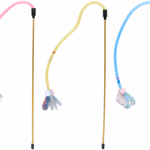 PET TOYS Macskajáték csillámos pálca 3 féle; 40cm 25g  thumbnail 1