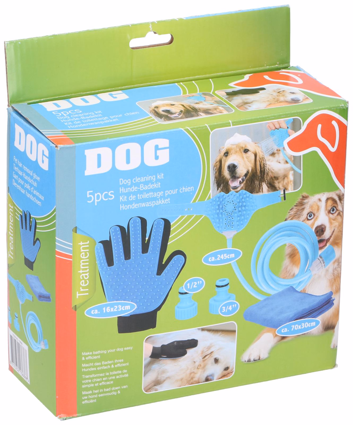 PET TREATMENT Kutyafürdető szett 5 részes - Image 1 of 4