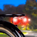 DUNLOP kerékpár hátsó lámpa K-mark 3LED 2xAAA (tartozék) thumbnail 1