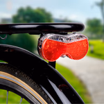 DUNLOP kerékpár hátsó lámpa K-mark 3LED 2xAAA (tartozék) thumbnail 5