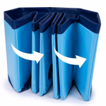 PET COMFORT Kutyamedence S-es méret, összehajtható, PVC 80cm x 30cm  thumbnail 4