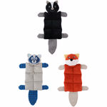 PET TOYS Kutya játék - plüss erdei álatok 43x23x4,5cm 3 változatban thumbnail 1