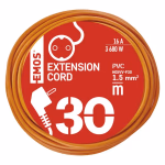 EMOS lengőkábel 30 m / 1 aljzat / narancssárga / PVC / 250 V / 1,5 mm2 thumbnail 2