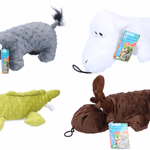 PET TOYS Kutya játék - plüss állat 4 változatban thumbnail 1