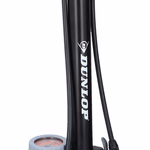 DUNLOP álló nyomásmérős kerékpár pumpa, max 11bar, Presta-és Schrader  thumbnail 1