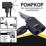 DUNLOP álló nyomásmérős kerékpár pumpa, max 11bar, Presta-és Schrader  thumbnail 4