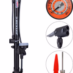 DUNLOP álló nyomásmérős kerékpár pumpa, max 11bar, Presta-és Schrader  thumbnail 3