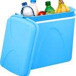 Hűtődoboz 24L 39x25x38cm kék/fehér 1500gr thumbnail 4
