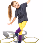 DUNLOP Agility hexagon rács. 6 darabos készlet 65x57cm thumbnail 5